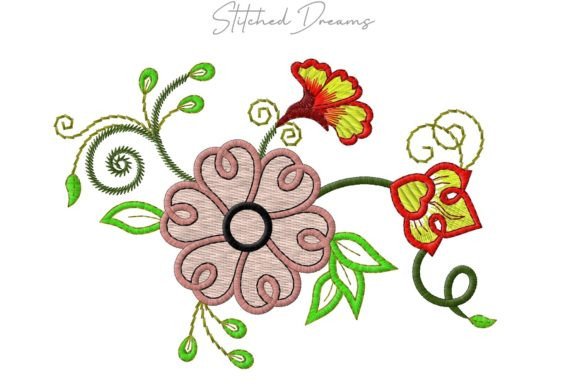 Blooming Blossoms for Business Embroidery