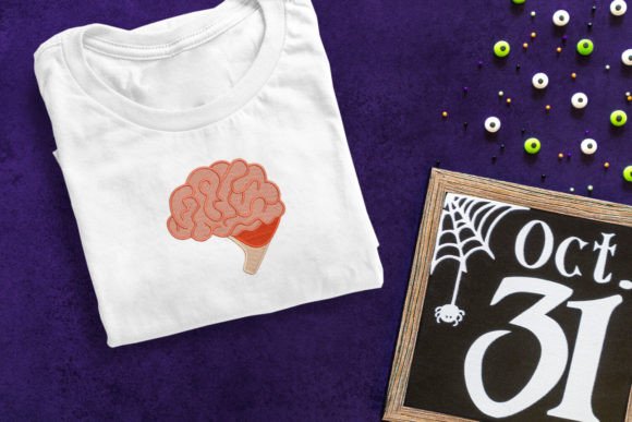 Brain Mini Embroidery: A Detailed Design Review