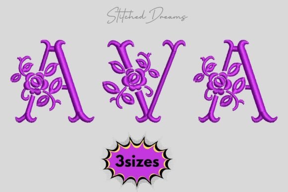Charming Ava Name Embroidery Design for Holidays