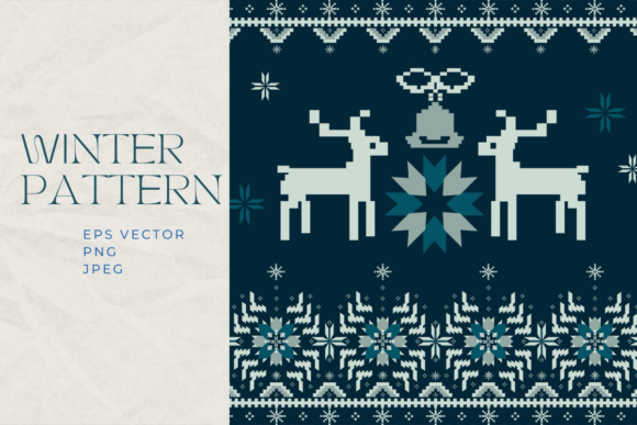 Embroidery Winter Folk Pattern: A Charming Addition