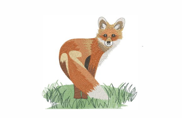 Fox Machine Embroidery Design: A Charming Addition