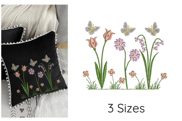 Garden Butterflies Embroidery Design Review