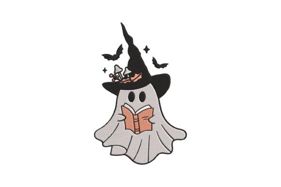 Halloween Witch Embroidery Design: A Spooky Delight