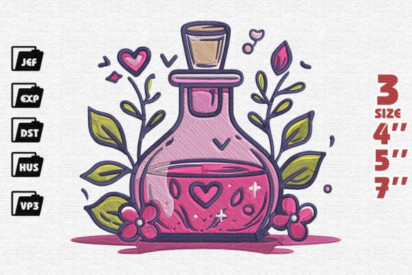 Love Potion with Flower Embroidery Review