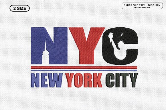 New York City Embroidery: A Versatile Design